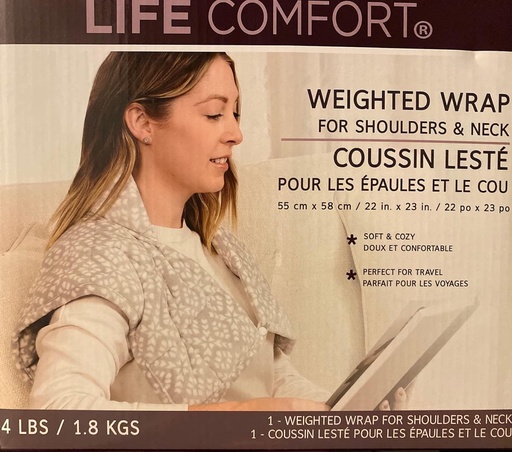 [lc-weight-wrap-4lb-1555701] Life Comfort Shoulder Wrap Weighted