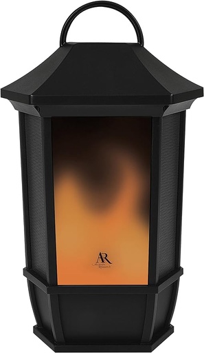 [ar-brighton-outdoor-1694890] Acoustic Research Mainstreet Portable Wireless Bluetooth Indoor/Outdoor Speaker With LEDs Flickering Flame Light 1694890