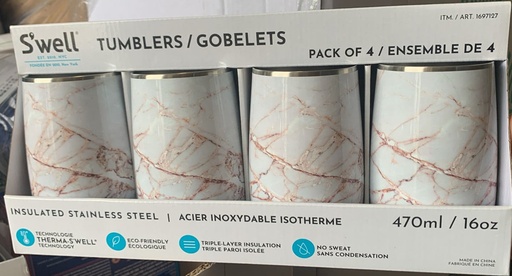 [swell-4pk-tumblers-1697127] S'well Tumblers 470 ml4 Pack 1697127