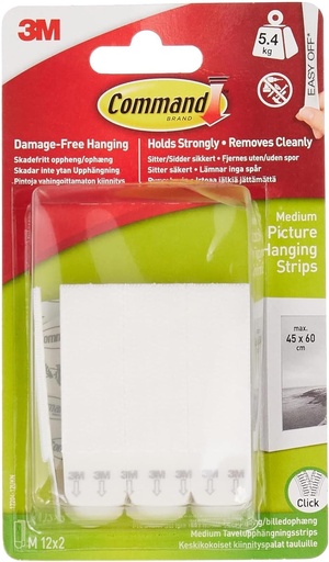 [3m-command-strips-1704136] Command Picture Hanging Strips Medium