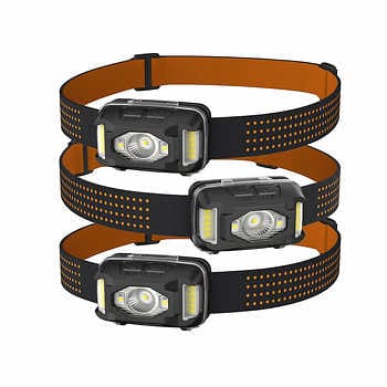 [duracell-hybrid-head-1718545] Duracell Pack of 3 Hybrid Headlamp 1718545