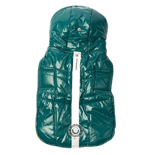 [silverpaw-puffer-jac-1760578] South Paw Jackson Dog Jacket, Red Plaid or Teal
