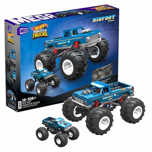 [hw-bigfootffirebird-2442085] MEGA Hot Wheels Bigfoot Monster Truck Building Set