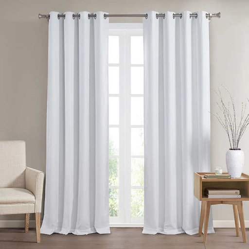 [ecologee-2pnl-curtai-9395105] Ecologee Blackout Curtain 52x90,2 Panel 9395105